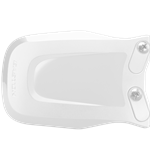 Easton Universal Jaw Guard, White