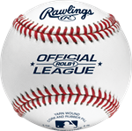 Rawlings | ROLB1 Official League Competition Grade Baseballs | 14u | 1 Dozen