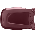 Easton Universal Jaw Guard, Maroon
