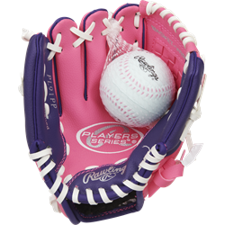 Player's Series Youth Tball Glove, 9 inch, Right Hand Throw