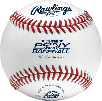 Rawlings | RPLB1 Pony League Competition Grade Baseballs | 14U | 1 Dozen