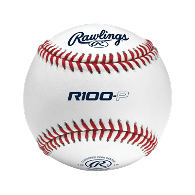 Rawlings | R-100-P Practice Baseballs | High School | 1 Dozen