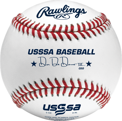 Rawlings | ROLB1USSSA USSSA Competition Grade Baseballs | 14u | 1 Dozen